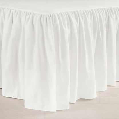 Lush Decor Ruffle Crib Skirt, 16" Drop, White (photo 2)