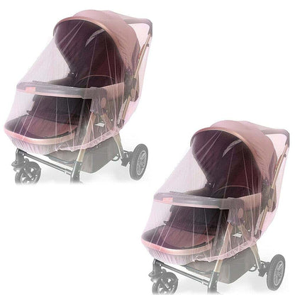 Magik Baby Mosquito Net Stroller Car Seat Insect Cover Pink 2 Pack