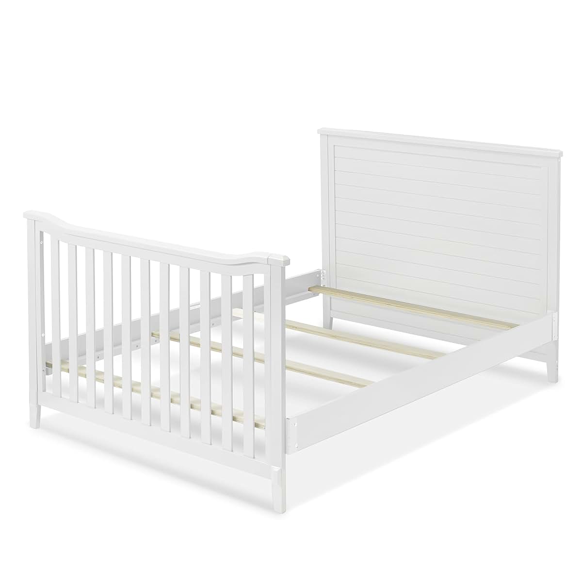 Sorelle Furniture Berkley Crib and Changer with Solid Panel Back Classic -in- Convertible Diaper Changing Table Made of (photo 3)