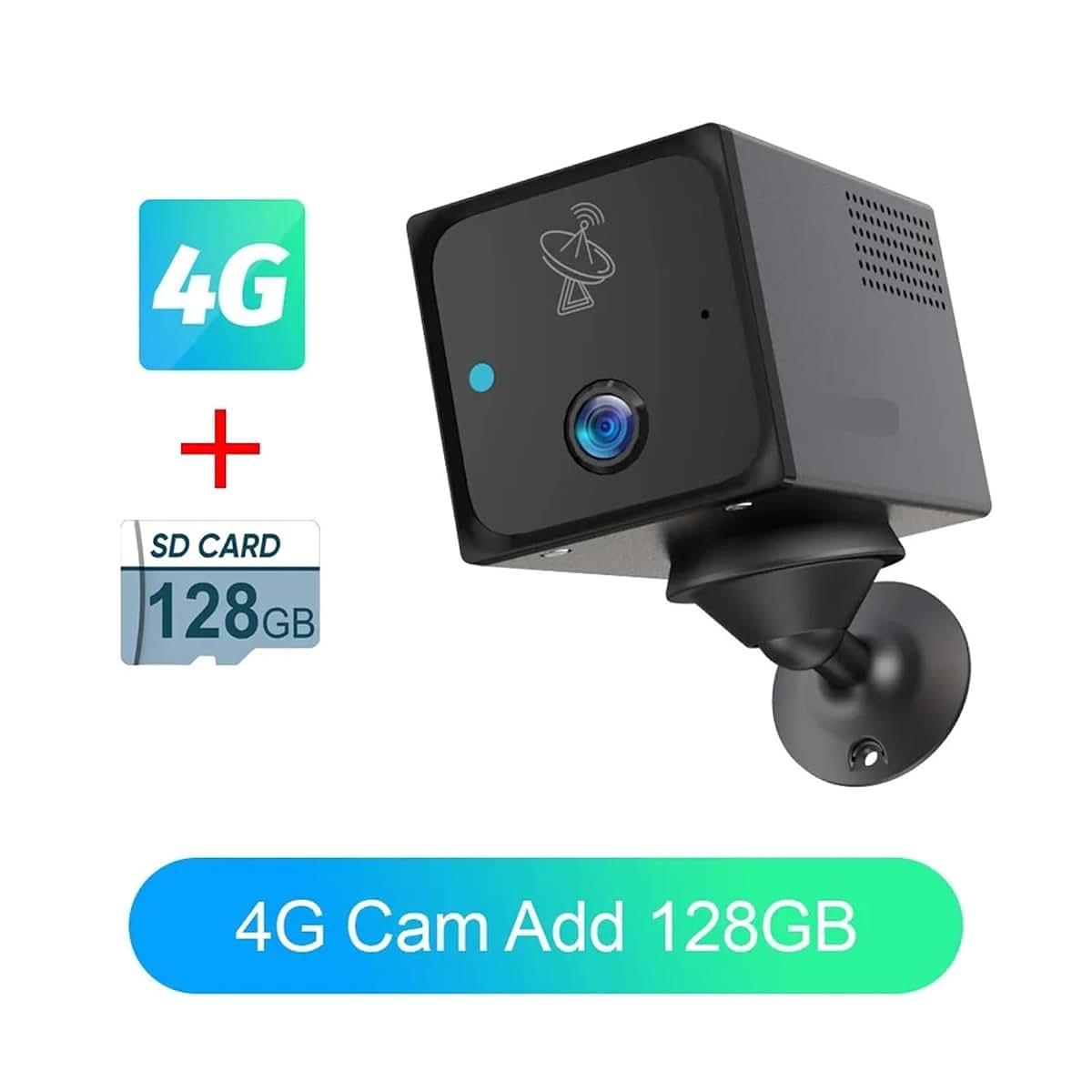 LNBBEQ 4MP 4G Sim Mini Camera WiFi Battery CCTV Security Baby Camera Intercom Radar Detection Surveillance IP Camera(4G (photo 2)