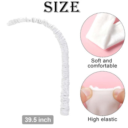 Tatuo Crib Mobile Arm Cover - White Fabric Accessory