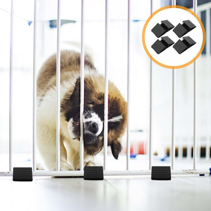 Pet Gate Support Feet - Triangle Reinforcement Base for Dog Gates