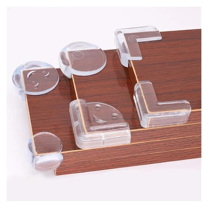Ywzbql L-Shaped Silicone Transparent Table Corner Edge Guards