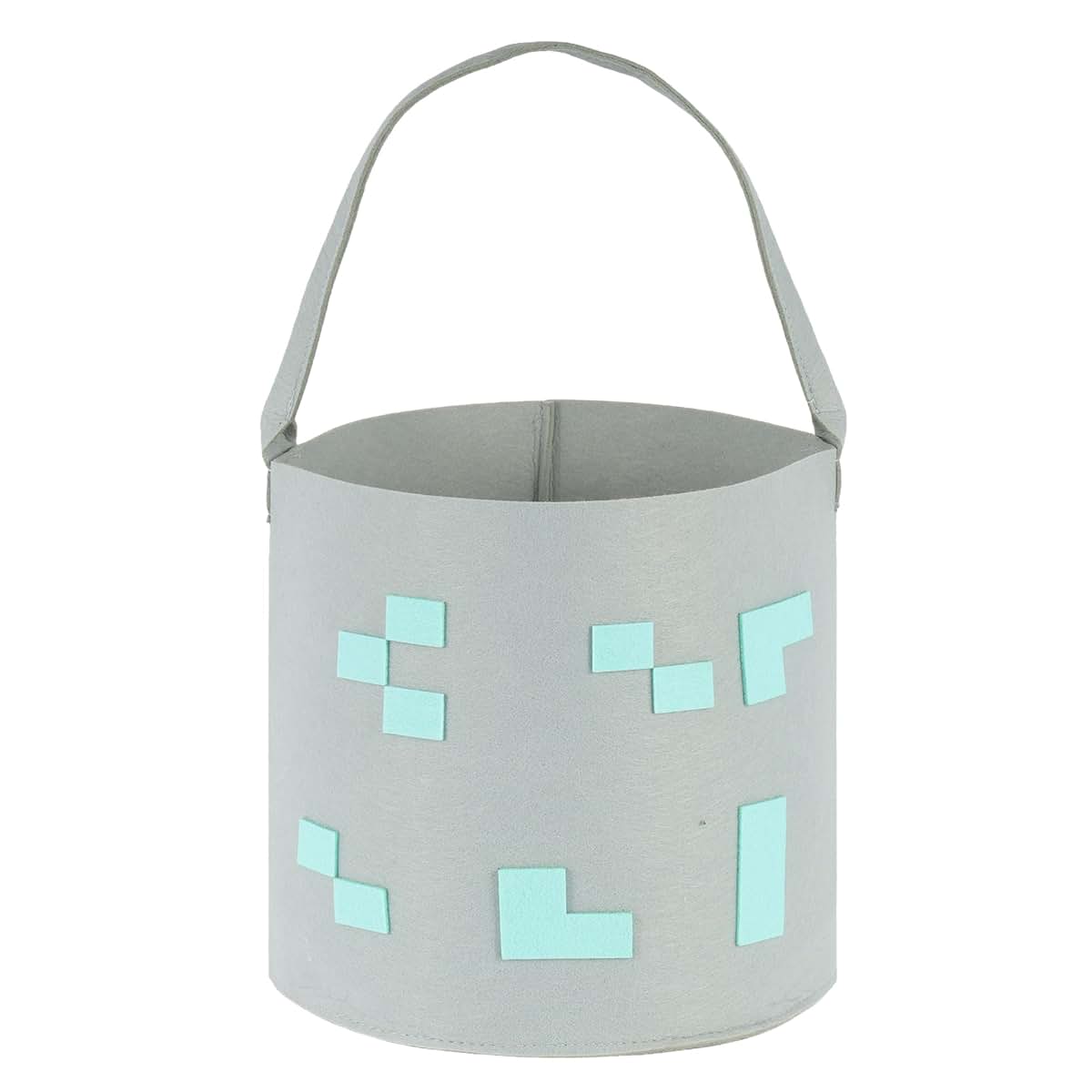 Seeiuua Easter Basket with Handles for boy Kids, Happy Easter Gift for Easter Egg Hunts Decorations Candy Gifts Storage