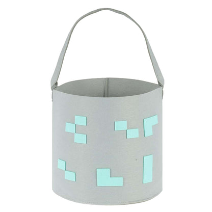 Seeiuua Easter Basket with Handles for boy Kids, Happy Easter Gift for Easter Egg Hunts Decorations Candy Gifts Storage