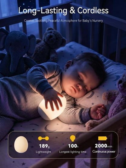 AuroraNiteBeam Night Light for Kids,Egg Night Light for Baby Nursery (photo 3)