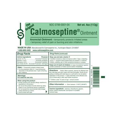 Calmoseptine Diaper Rash Ointment for Skin Protection