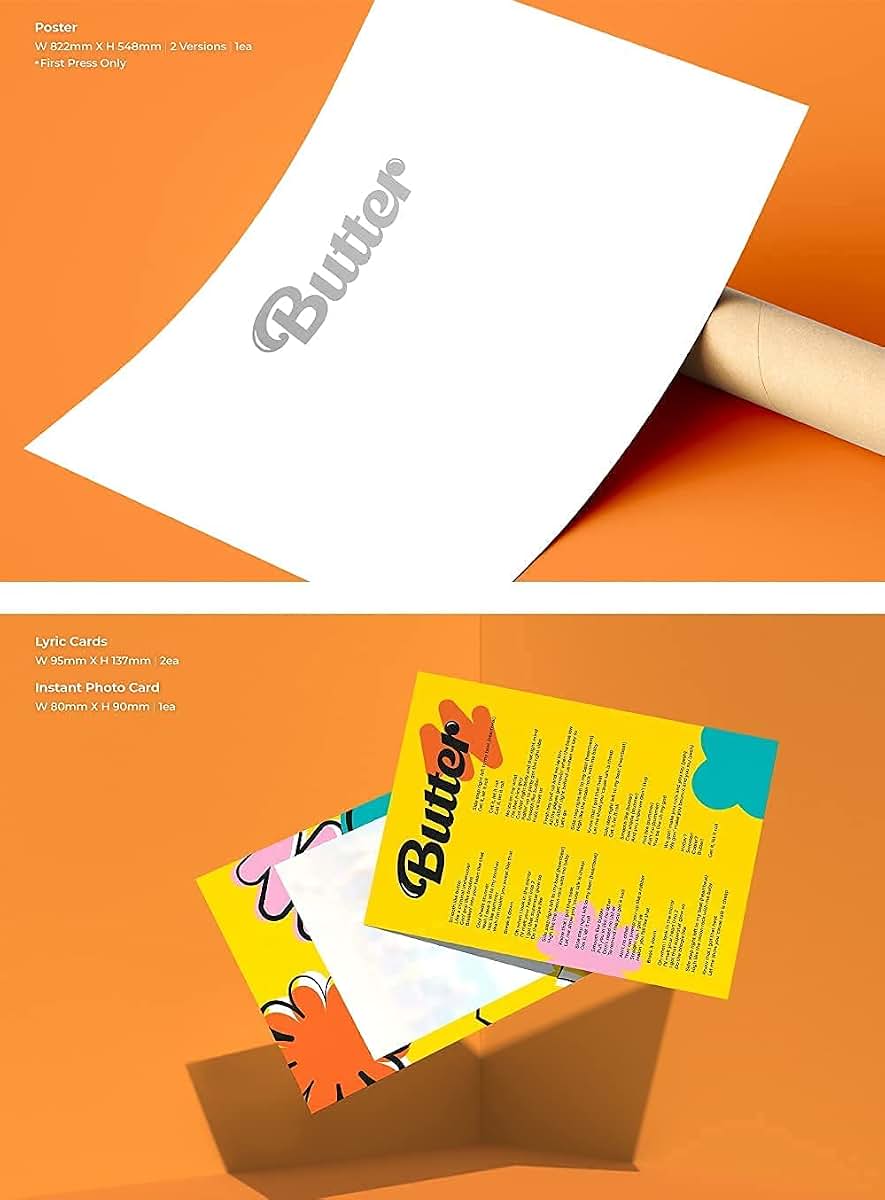 TWhours BTS Butter Peaches Cover CD Album Set