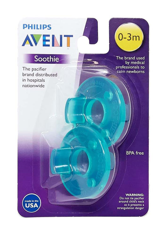 Philips Avent Soothie Pacifier 0-3 Months, 2 Count