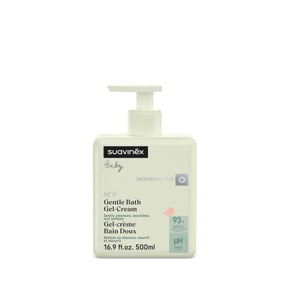 Suavinex Gentle Bath Gel Cream Shampoo For Newborn Baby Wash