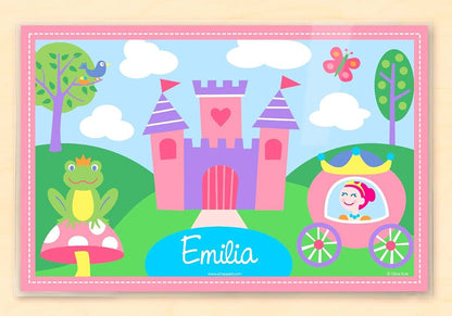 Art Appeel Princess Personalized Placemat For Kids (photo 2)