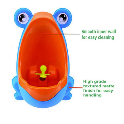 Mamakids Frog Potty Training Urinal For Boys With Whirling Target (photo 3)