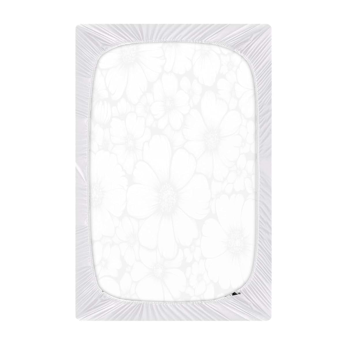 Goodold Floral Mini Crib Sheet