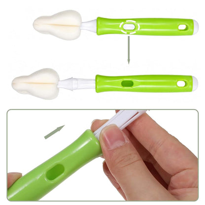 Susade 6 PCS Baby Bottle Brush Kit Breast Pump Cleaning Brush (photo 3)