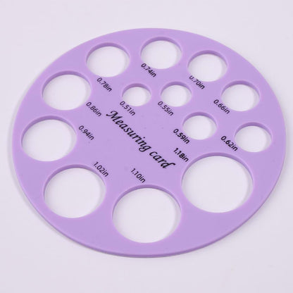 Houniixie Silicone Breastpump Flange Sizing Ruler for Nipple Measurement (photo 4)