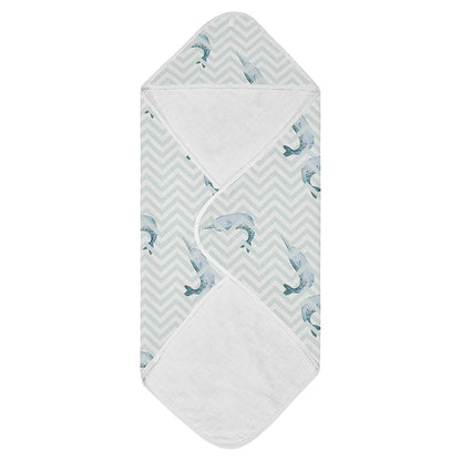 Kigai Baby Hooded Towel 4-Layer Muslin Cotton 35x35