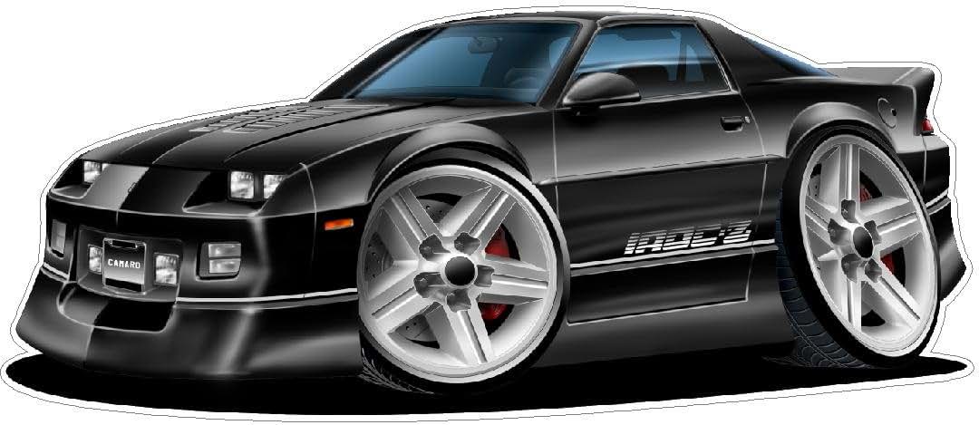 FatCat Wall Graphics 1982-1992 Camaro Z 28 Wall Decal Vinyl Wall Sticker