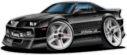 FatCat Wall Graphics 1982-1992 Camaro Z 28 Wall Decal Vinyl Wall Sticker