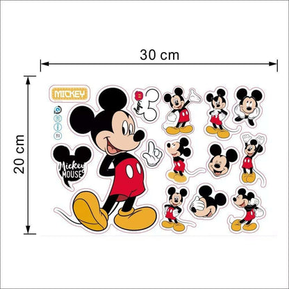 SchwartsCount Mouse Inspired Toilet Door Sticker Wall Decal (photo 4)