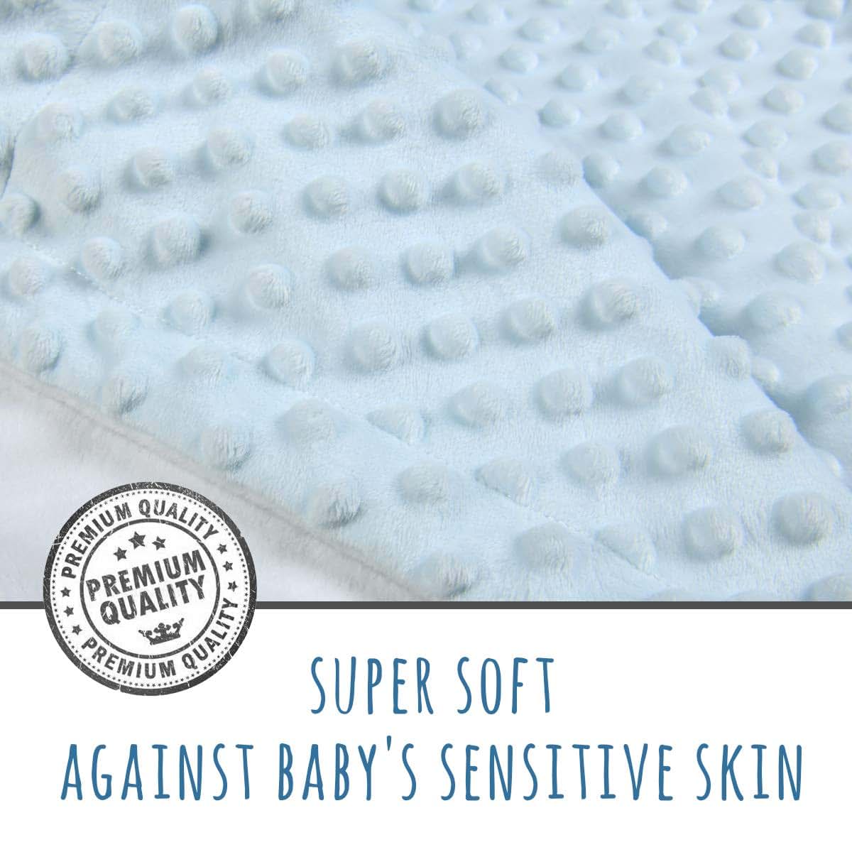 Nictimeid Personalized Baby Minky Blanket With Custom Name (photo 2)