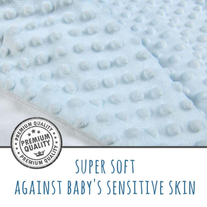 Nictimeid Personalized Baby Minky Blanket With Custom Name (photo 2)