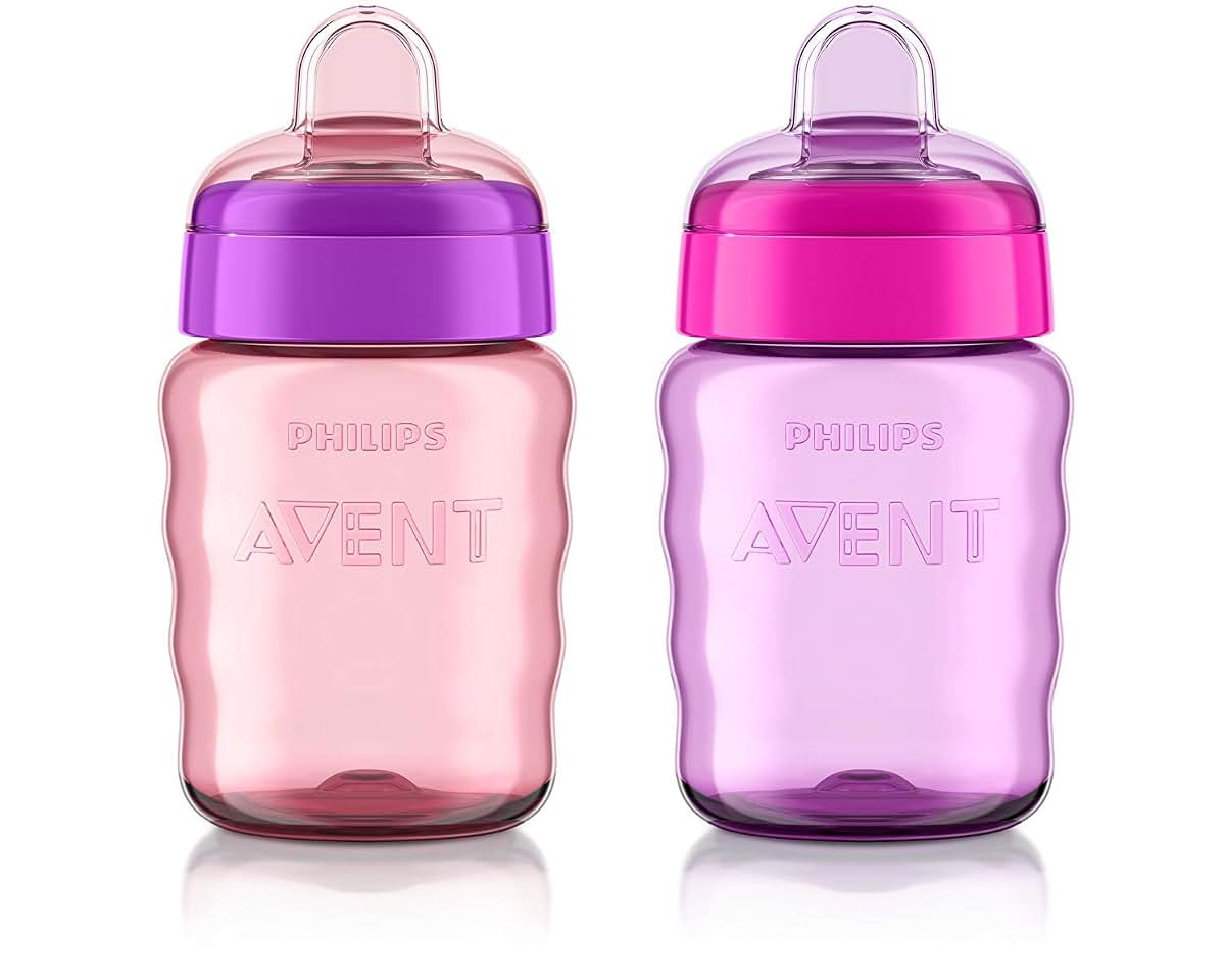 Philips Avent My Easy Sippy Cup With Soft Spout 9oz Pink/Purple