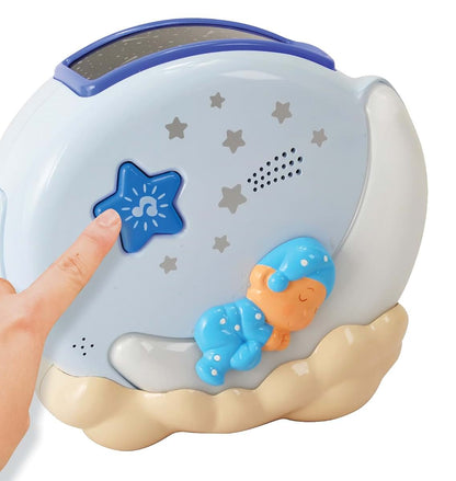PLAY Lullaby Dream Light Blue - Night Light with White Noise and Timer for Baby and Toddler Rooms