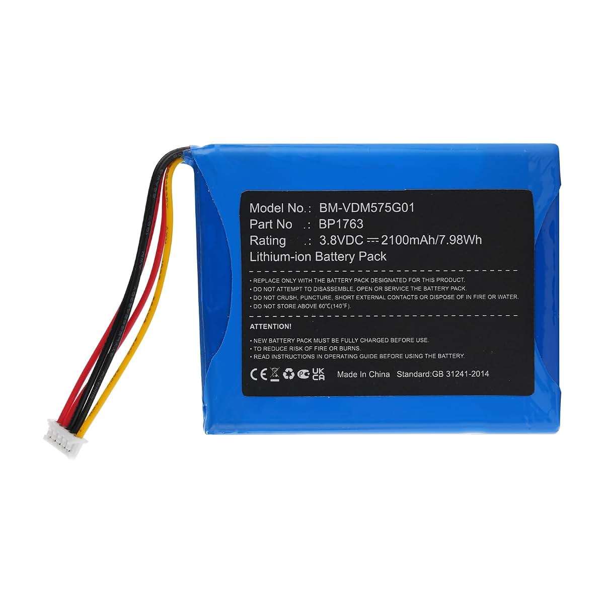 BanGomi BP1763 Battery Replacement for Leapfrog LF2423 and V-Tech Video Baby Monitors