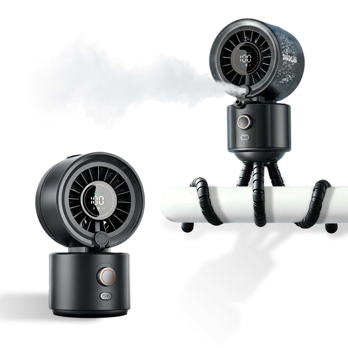 DNDLN 2-in-1 Stroller and Golf Cart Misting Fan