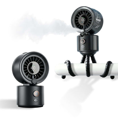 DNDLN 2-in-1 Stroller and Golf Cart Misting Fan