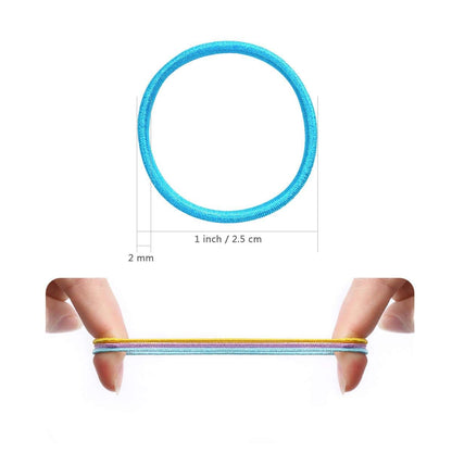 BabyOneStop 200-Piece Toddler Hair Ties in 20 Assorted Colors