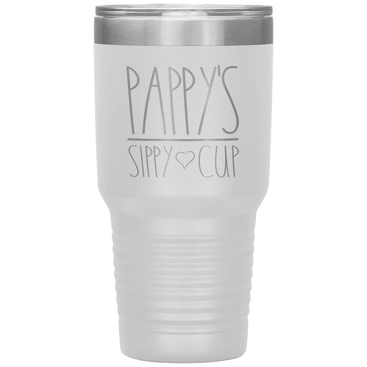 OwingsDesignsPerfect Pappy's Sippy Cup Tumbler (12 Colors) - Pappy Tumbler - Pappy To Be Cup - Vacuum Tumbler Gifts For