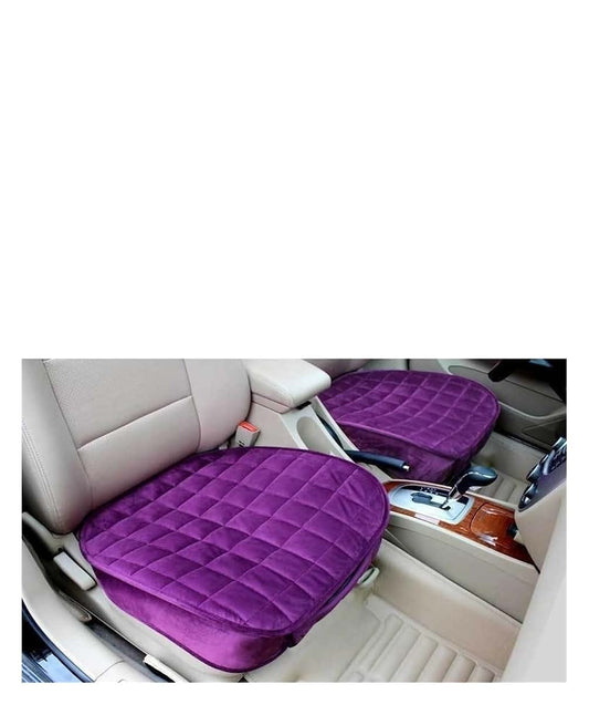 QQLADY Crystal Velvet Car Seat Cushion in Color W