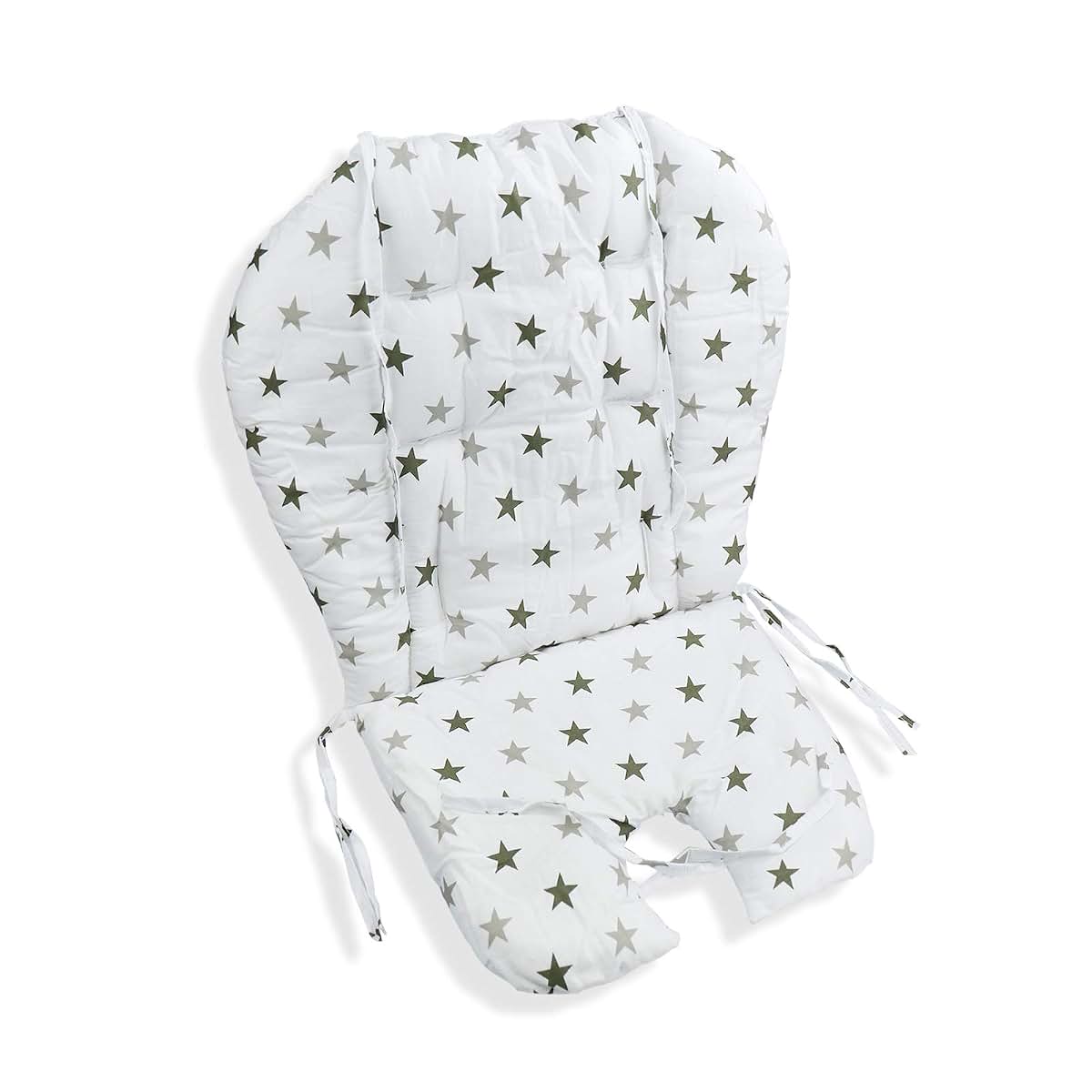 High Chair Pad Cushion Cover for Baby Dining Chairs with Star Pattern