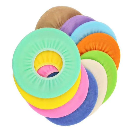 RASTKY Soft Stretchable Bathroom Toilet Seat Cover Pad Universal Fit Washable O Shaped for All Seasons Acrylic