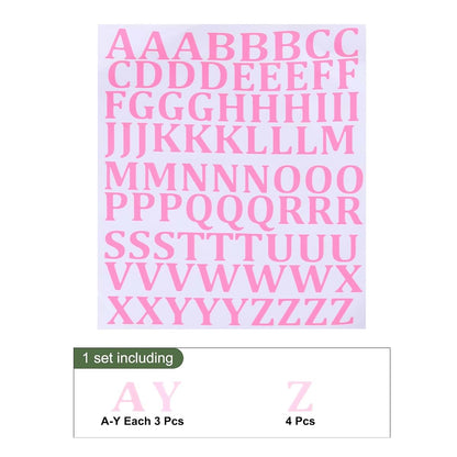 Meccanixity Glow in The Dark Letter Decals for Wall Decor