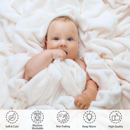 ZEBRA88 Baby Christening Blanket with Name – Personalized Baptism Gift for Boys and Girls, Christian Religious (photo 4)