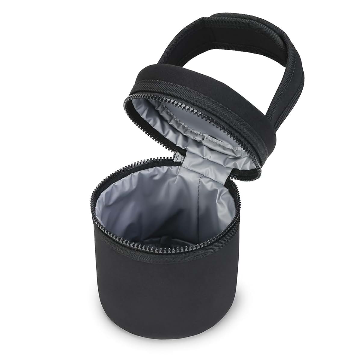 Montesy Waterproof Insulated Baby Bottle Bag in Black (12.5 x 15.5 cm)