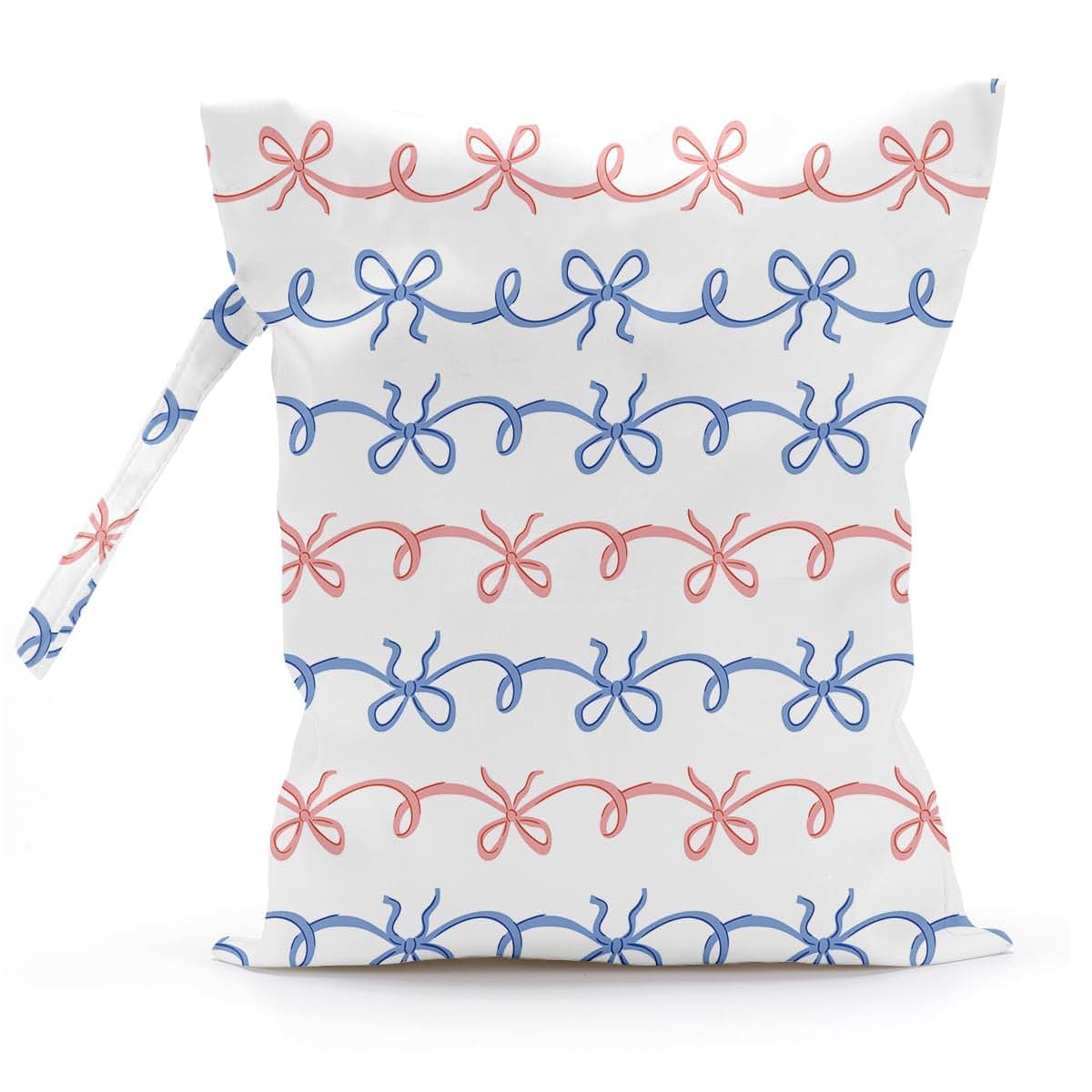 Pykfrhh Waterproof Wet Bag With Bowknot For Diapers And Travel