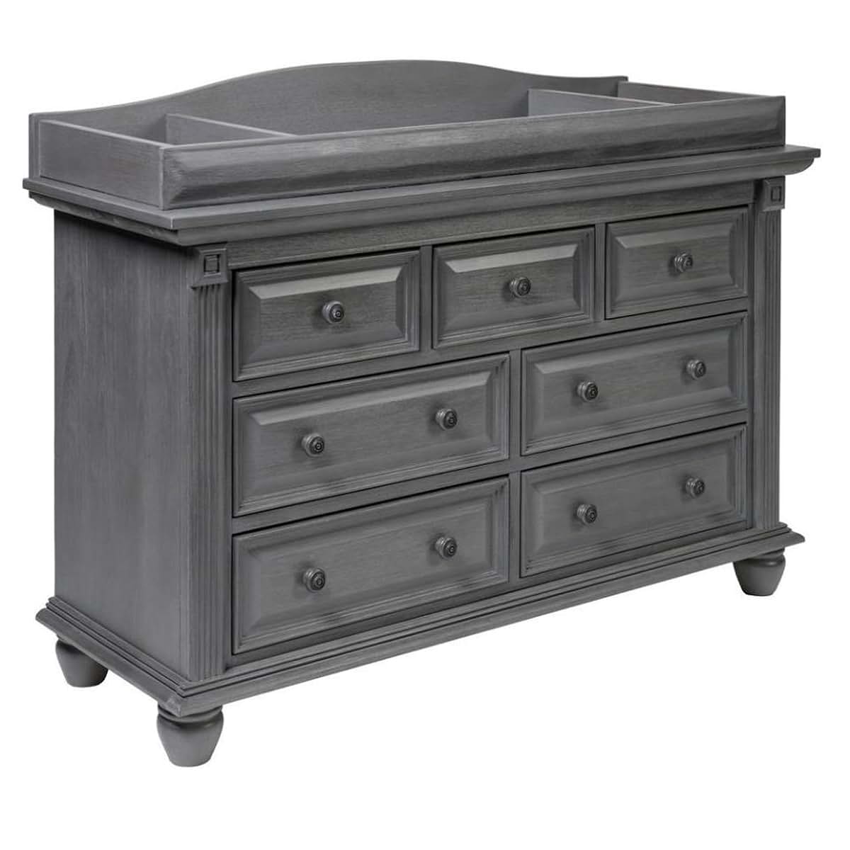 Oxford Baby London Lane Changing Topper in Arctic Gray