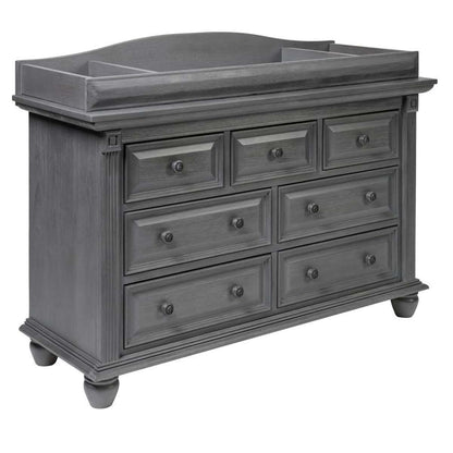 Oxford Baby London Lane Changing Topper in Arctic Gray
