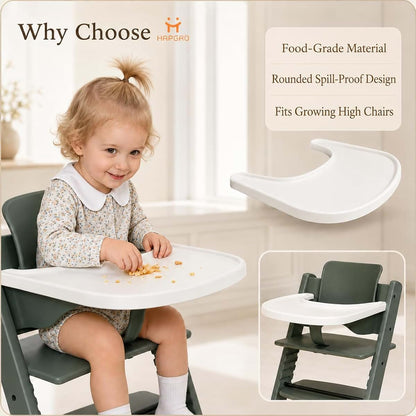 Hapgao Baby High Chair Tray For Stokke Tripp Trapp V2 And Later (photo 2)