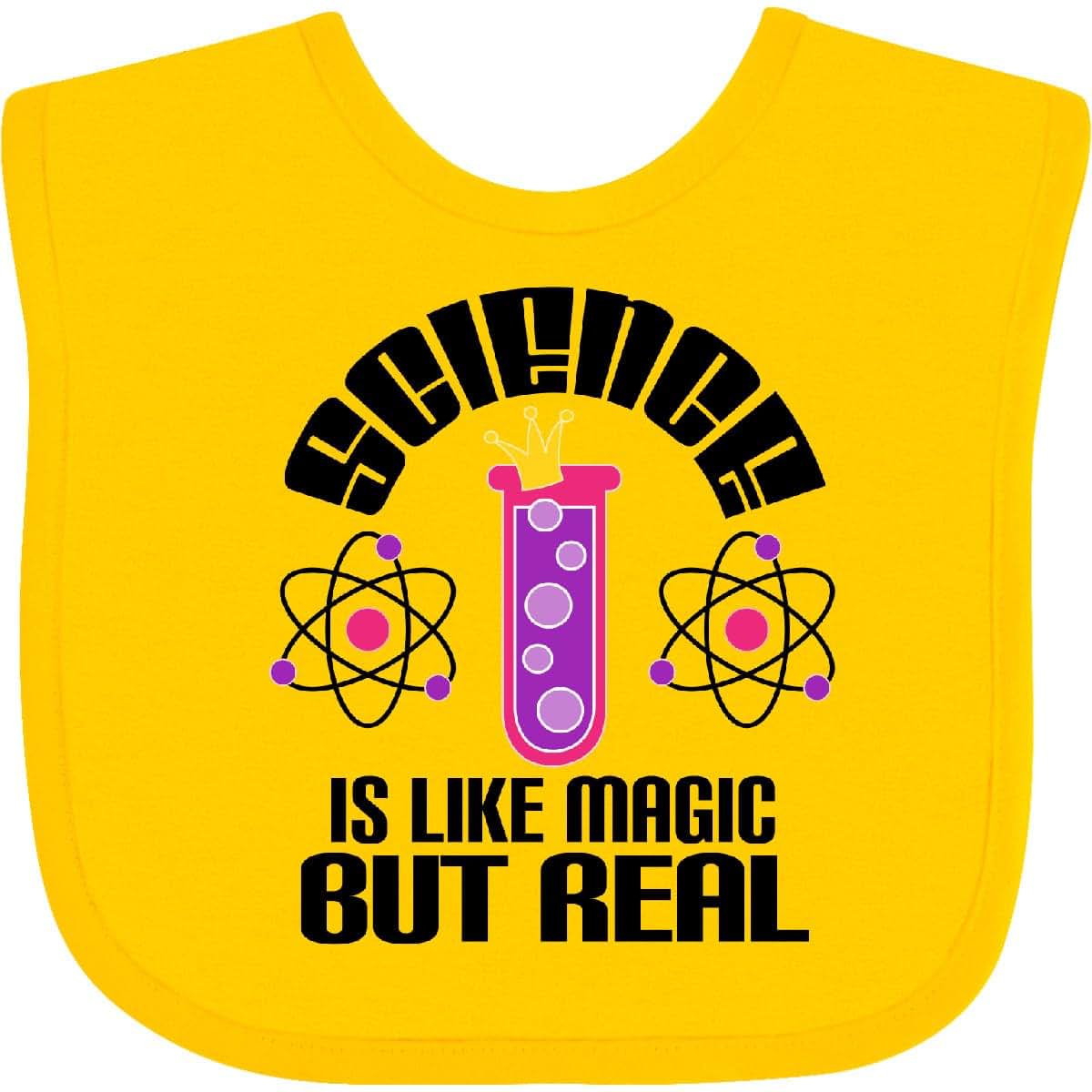Inktastic Science Bib for Little Girls