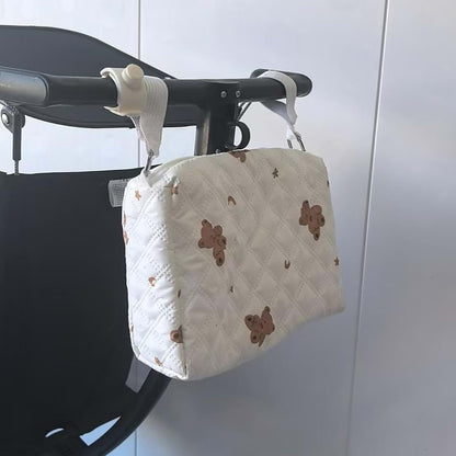 Vdaxvme Charm Bear Pattern Stroller Accessory Cushion, Bag, or Pillow (photo 2)