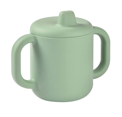 Béaba Beaba Silicone Sippy Cup, 5.5 oz, Silicone Material, Leakproof Lid, for Baby Toddler, Sage (photo 4)