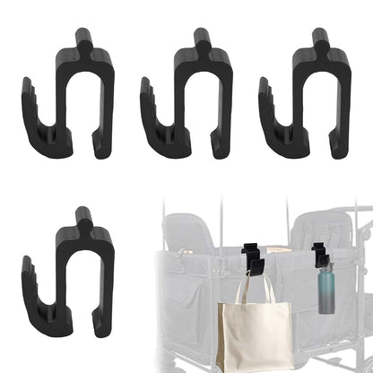 Multipurpose Side Hooks for Wonderfold Wagon W4 Travel Organizer Accessory