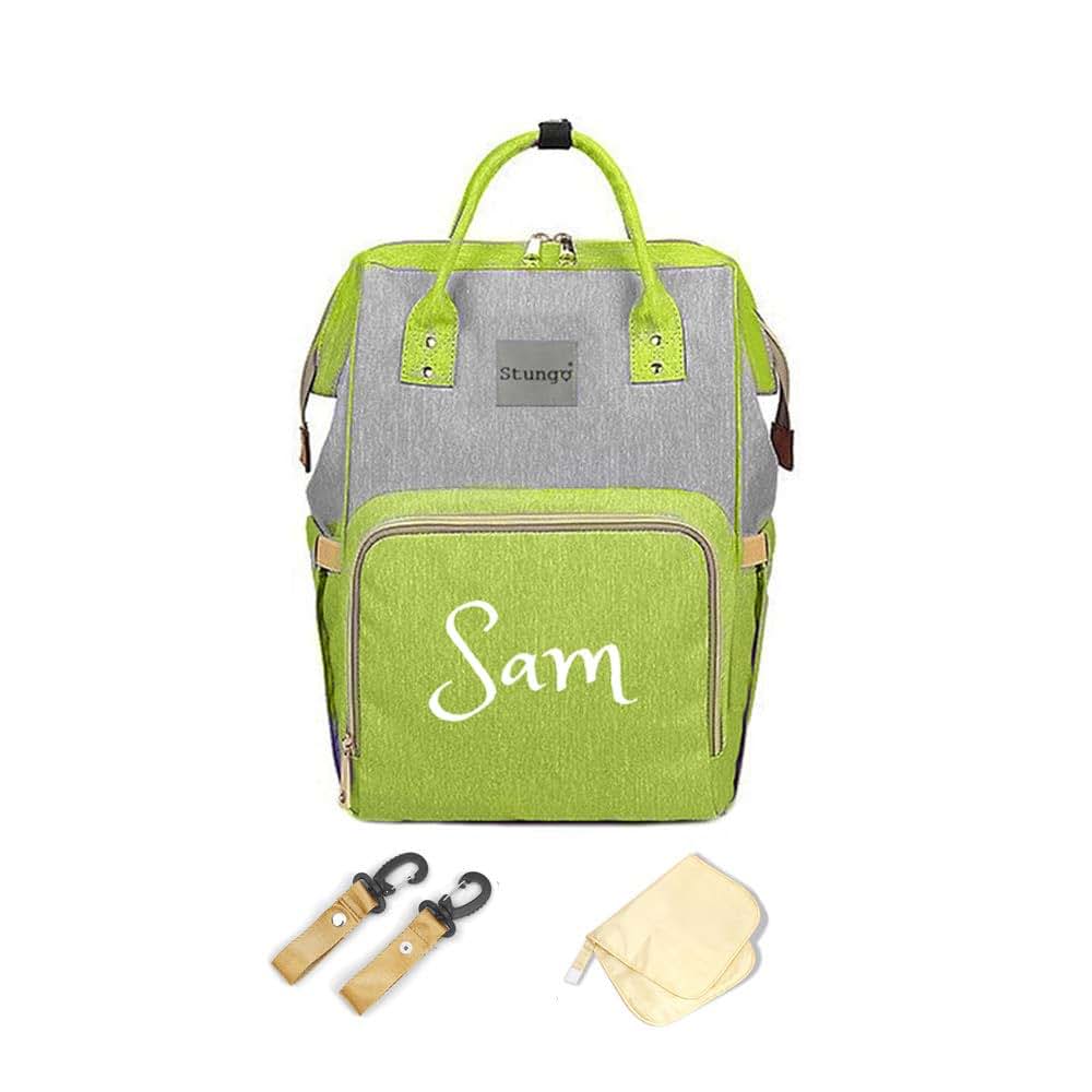 Dream Embroidery Personalized Large Diaper Bag Knapsack Custom Monogram Backpack
