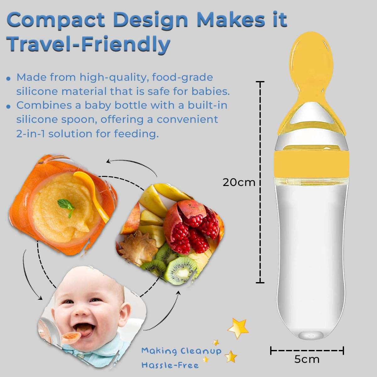 Marleys House Spoon Feeder For Baby Food (photo 2)