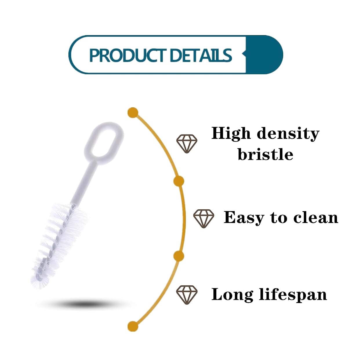 Mezfrguo 10 PCS Nipple Brushes And Pacifier Cleaning Tools (photo 3)