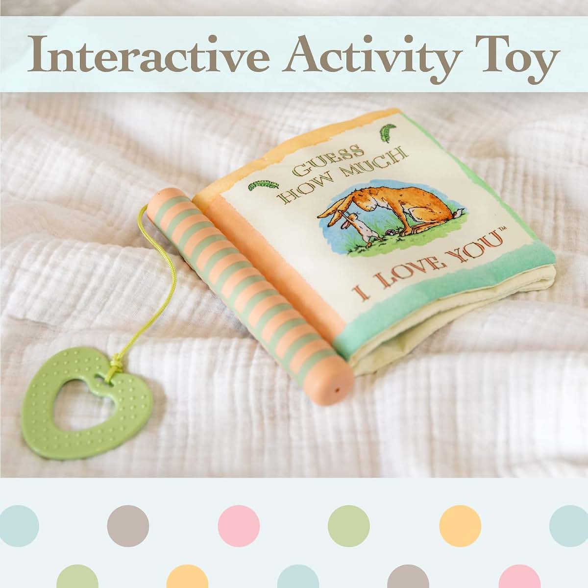 Kids Preferred Guess How Much I Love You Soft Book Activity Toy (photo 2)
